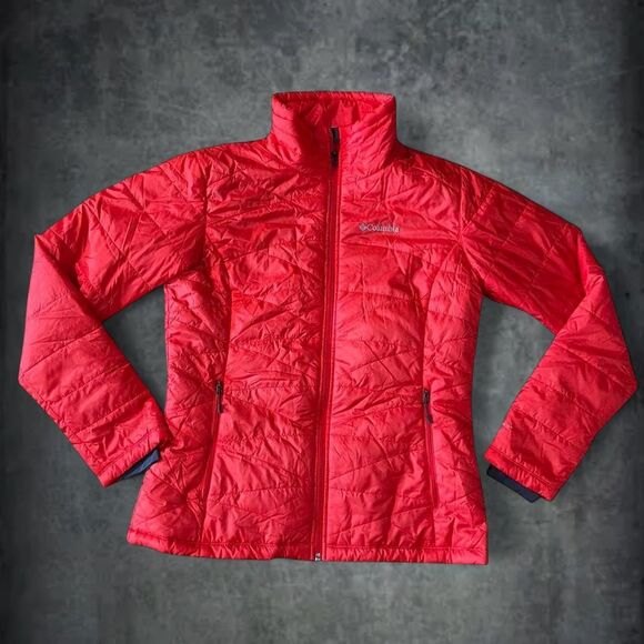 Columbia Jackets & Blazers - Columbia-sportswear Women's Red and Orange Jacket